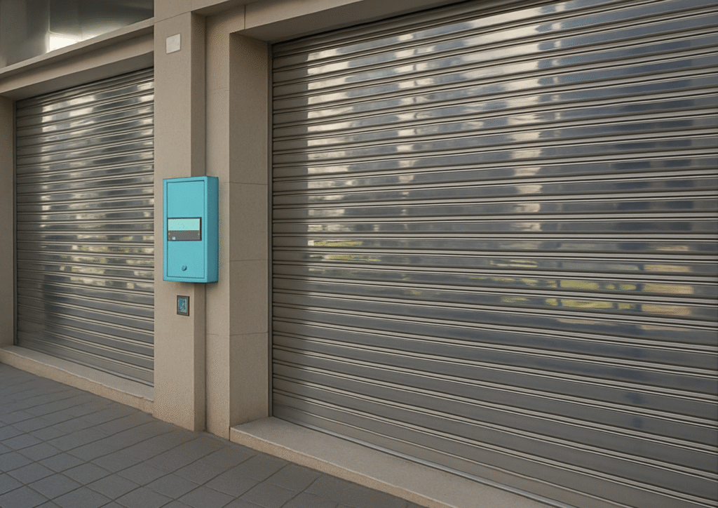 Automatizar puertas con motor para comercios