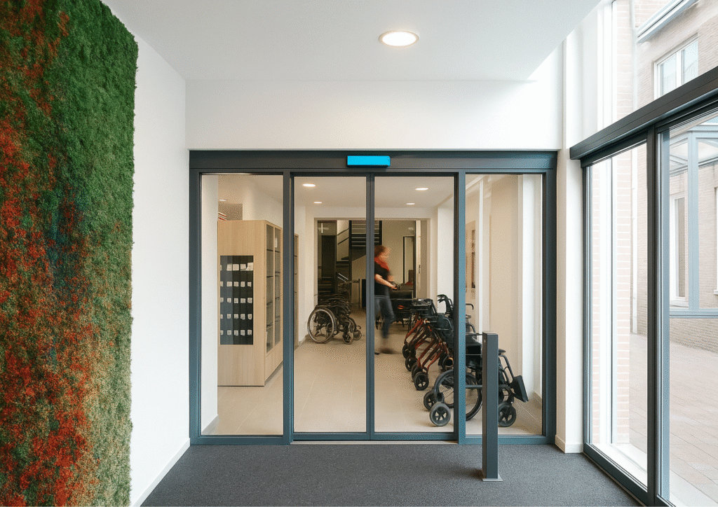 Automatizar puertas con motor para residencias